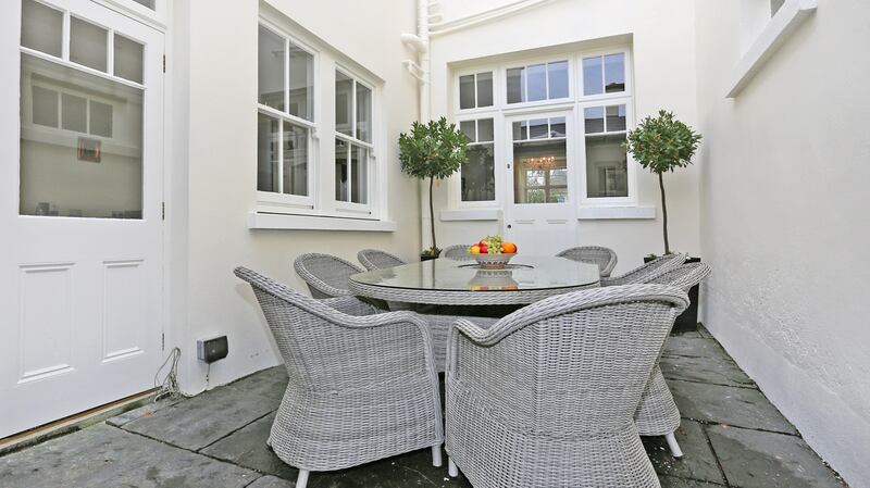 The courtyard