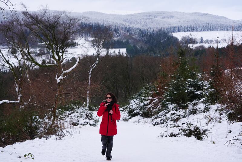Montpelier Hill in Dublin on Wednesday. Photograph: Brian Lawless/PA Wire 