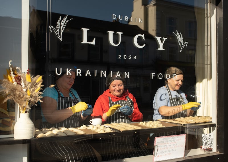Ukrainian restaurant Lucy in Dublin