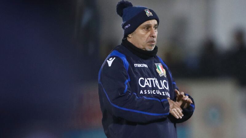 Stephen Aboud is in lockdown in Parma, where we works with the Federazione Italian Rugby. Photograph: James Crombie/Inpho