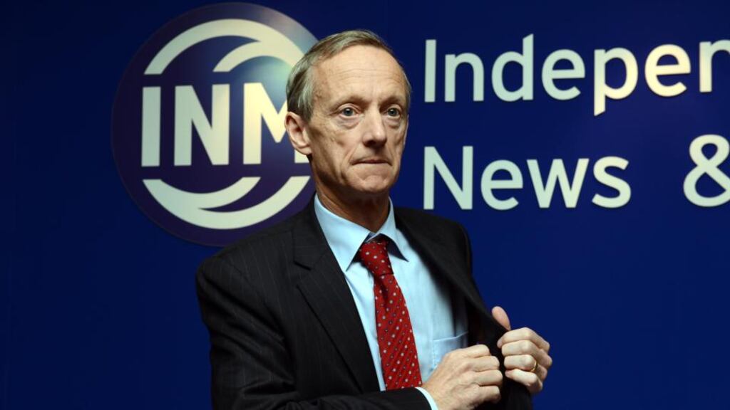Vincent Crowley, group chief executive of Independent News & Media PLC .Photograph: Brenda Fitzsimons/THE IRISH TIMES.