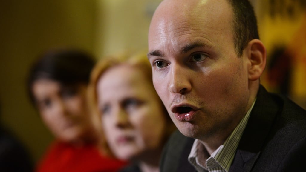 Paul Murphy, who has left the Socialist Party,  argued for more engagement with the Green Party and Sinn Féin, but his party colleagues in Leinster House disagreed. Photograph: Alan Betson/The Irish Times