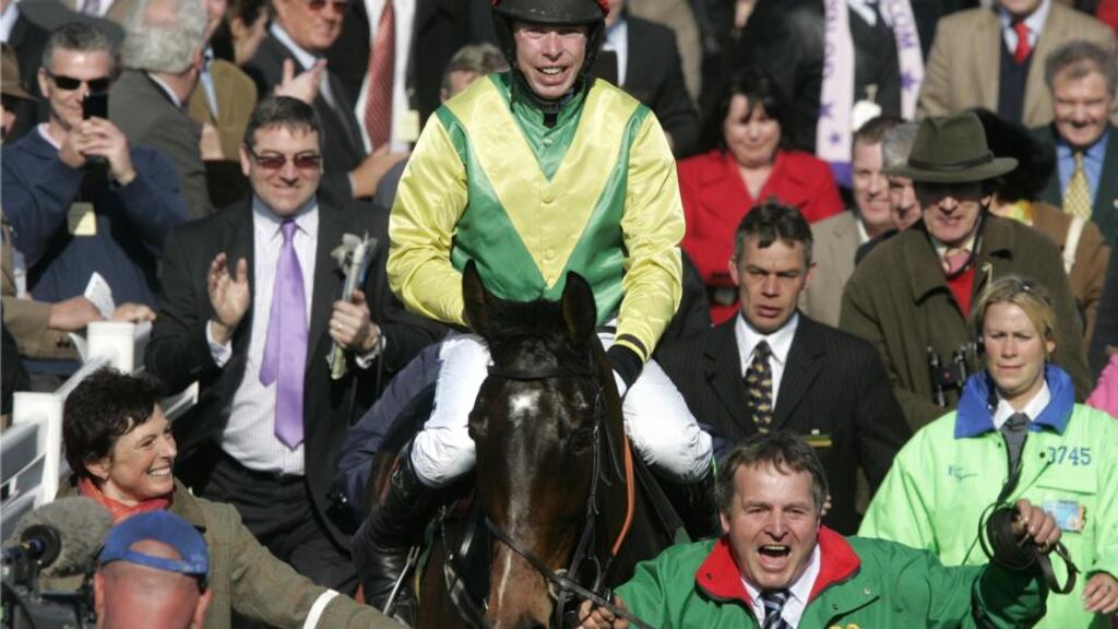 Sizing Europe, one of nine entries for the JNwine.com Champion Chase at Down Royal  this weekend.