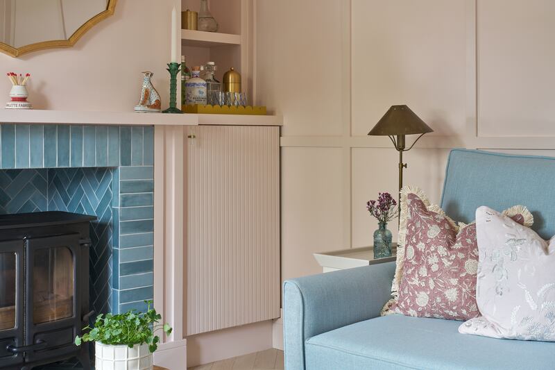 A restful corner, designed by Elaine Verdon