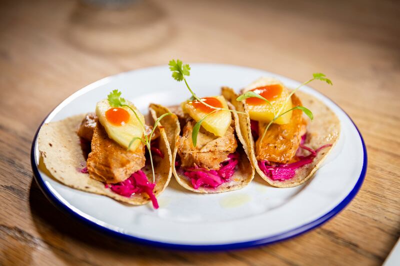 Pork carnitas.