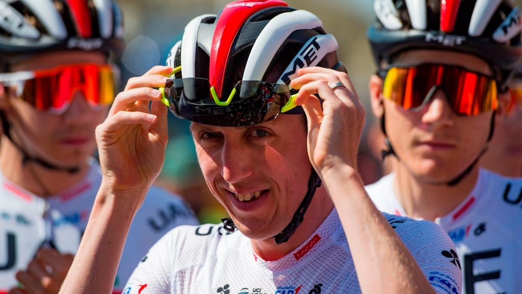 Dan Martin finished third on stage three of the Volta a Catalunya. Photograph:  Josep Lago/AFP/Getty Images