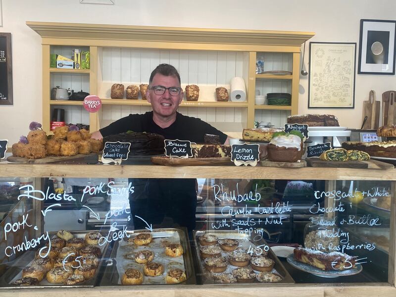 Martin Hallissey at Blasta cafe