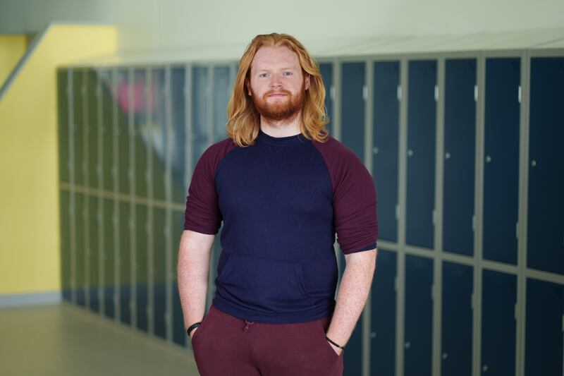 Sean Cleary (19) was in second year when schools first shut in March 2020. Photograph: Fran Veale