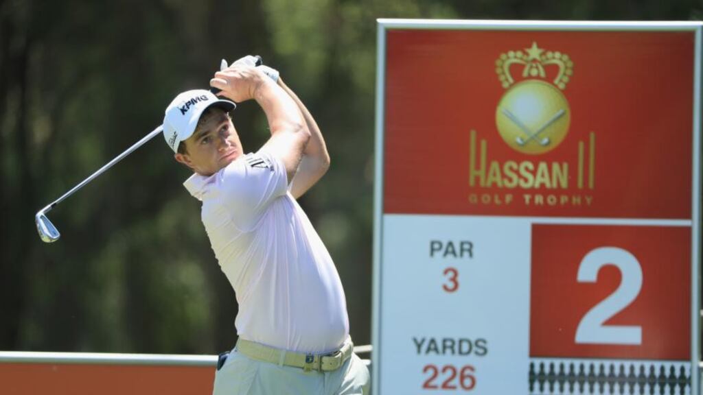 Paul Dunne heads into the Trophee Hassan II as favourite. Photograph: Andrew Redington/Getty