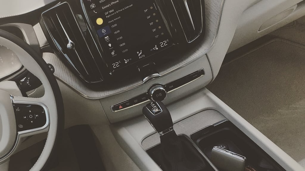 The infotainment system of the new Volvo XC60: the Swedish-based car firm has agreed a partnership with Google for future in-car systems