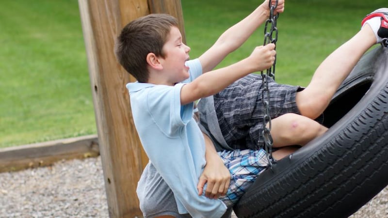 Rough and tumble: Children learn the roots of empathy in early rough and tumble play without a lot of consequences, according to Dr Stuart Brown of the National Institute for Play in the US. Photograph: Getty Images