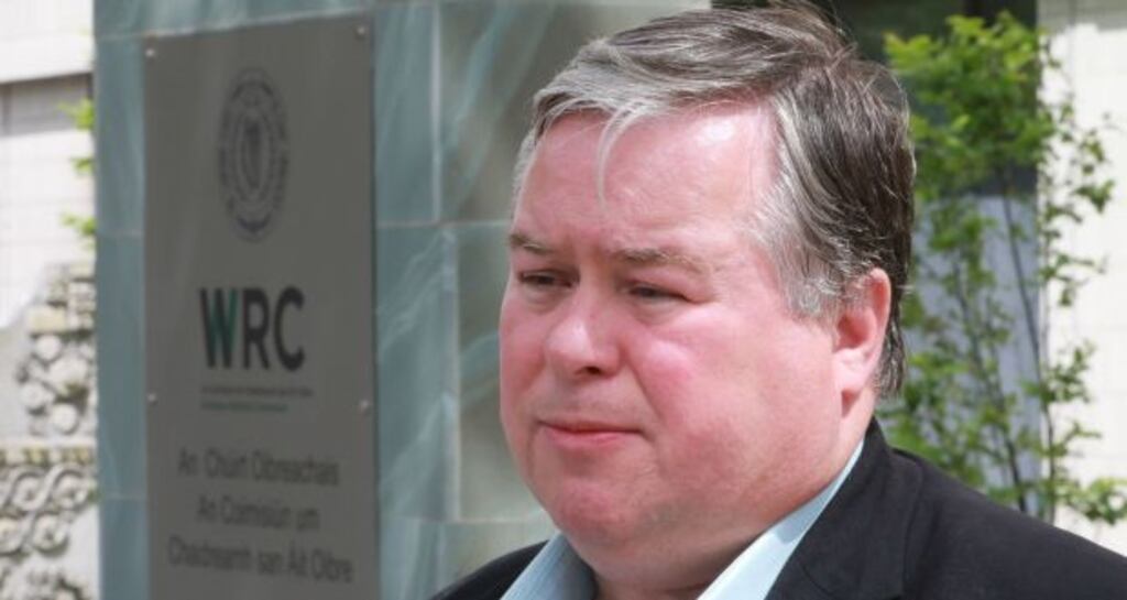 Paul Bell of Siptu. Photograph: Nick Bradshaw