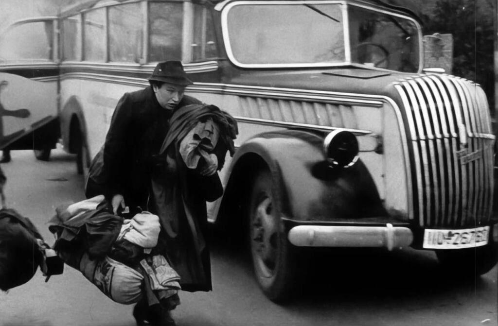 'Here they are, the Jewish people on Ulm Strasse, no more than 100 metres away, to whom my mother was sent as a child to buy farm products until Nazi decrees prohibited such trade. The people my mother described in her diaries, who disappeared after Kristallnacht when the synagogue was burned down.'