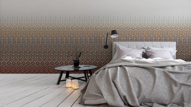 The repeat pattern of this Newmor (newmor.com) Tribe wall covering costs  from about €41 per square metre