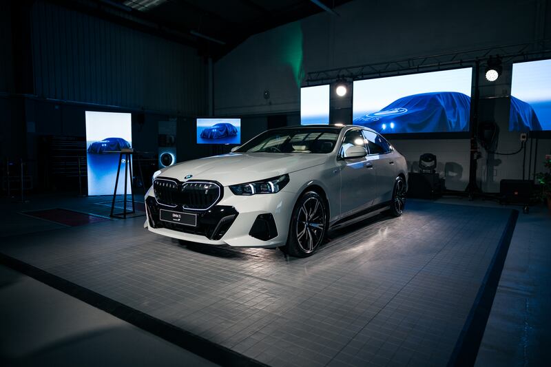 BMW i5. Photograph: Paddy McGrath