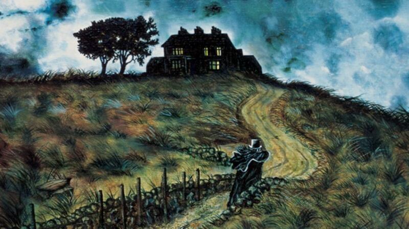 Heathcliff Returns, 1993, oil on canvas by   Jonathan Barry
