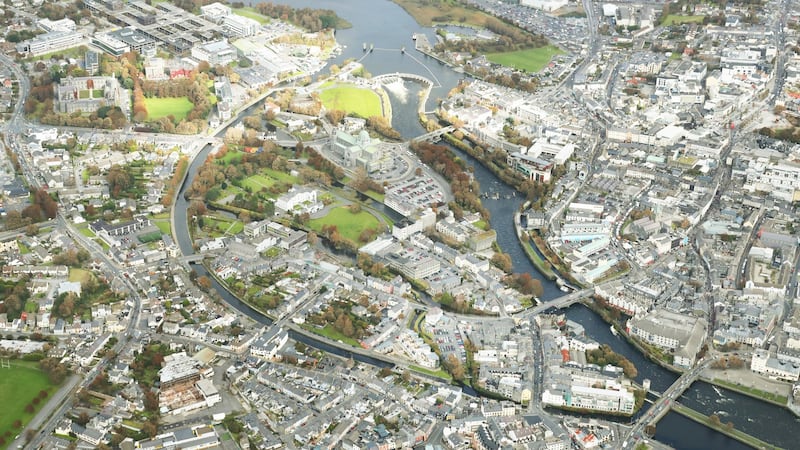Nun’s Island in Galway city. Options include an innovation space for businesses or a cultural space that would tie both the community and the university