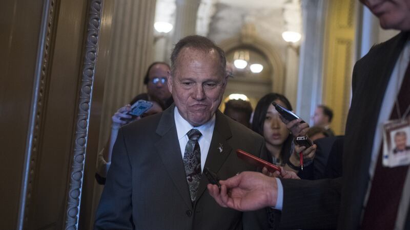 Roy Moore: several women accuse the Alabama judge and Senate candidate of initiating sexual contact with them when they were teenagers and he was in his 30s. Photograph: Tom Williams/CQ Roll Call/Getty