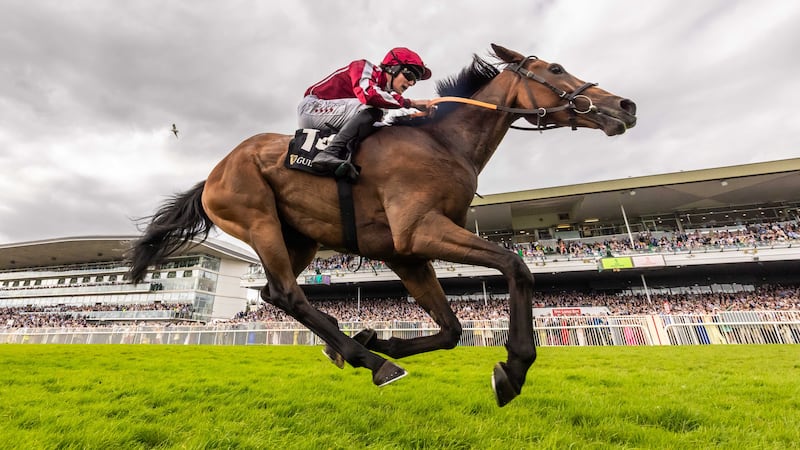 Dan King becomes first jockey in 42 years to complete big Galway double on Putapoundinthejar