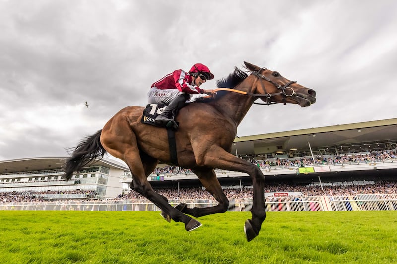 Dan King becomes first jockey in 42 years to complete big Galway double on Putapoundinthejar