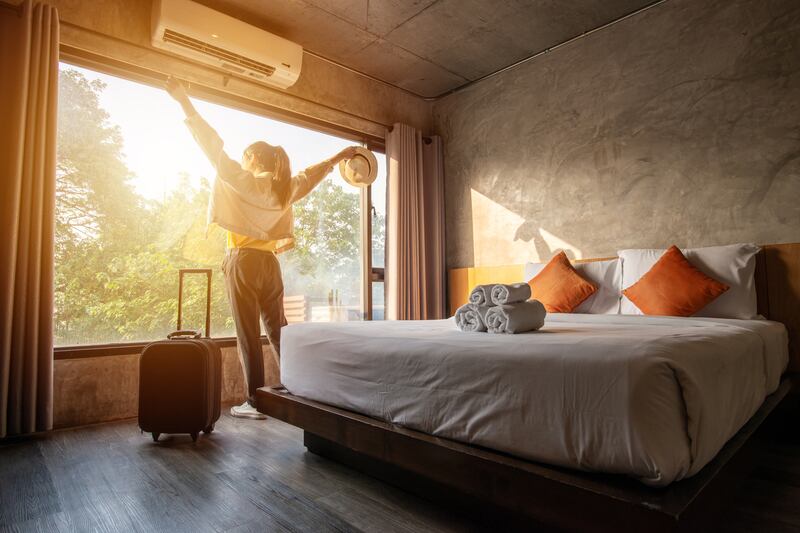 In the middle of May there were just 42 hotel rooms available in the centre of Dublin for three nights over the June Bank Holiday weekend, on the popular hotel reservation platform booking.com. Photograph: Boyloso/Getty