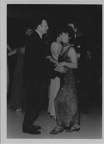 Pam and Ray dancing in the late 1960s