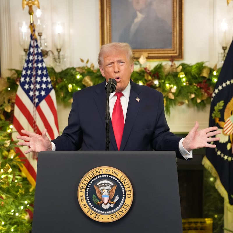 Trump’s primetime address rings with frustration as he insists the golden age has already arrived