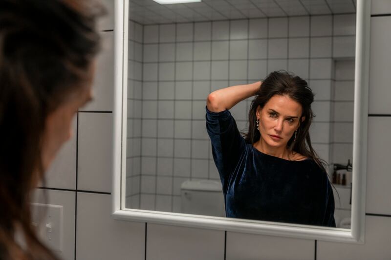Demi Moore as Elisabeth Sparkle. Photograph: Universal Studios/MUBI/Christine Tamalet