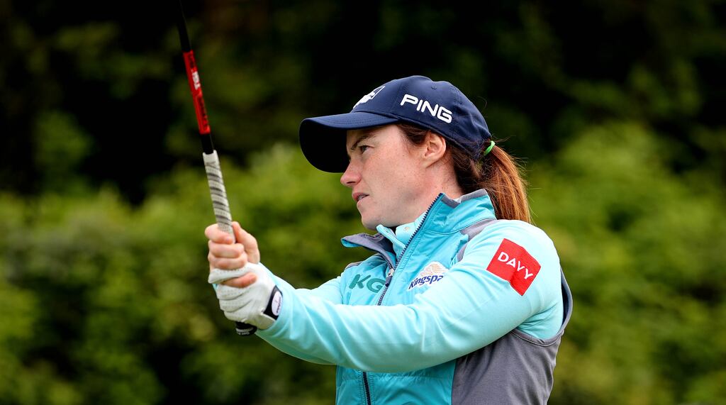 Leona Maguire was speaking at a Davy ladies' golf day. Davy is proud to support young Irish athletes. Photograph: Ryan Byrne/Inpho