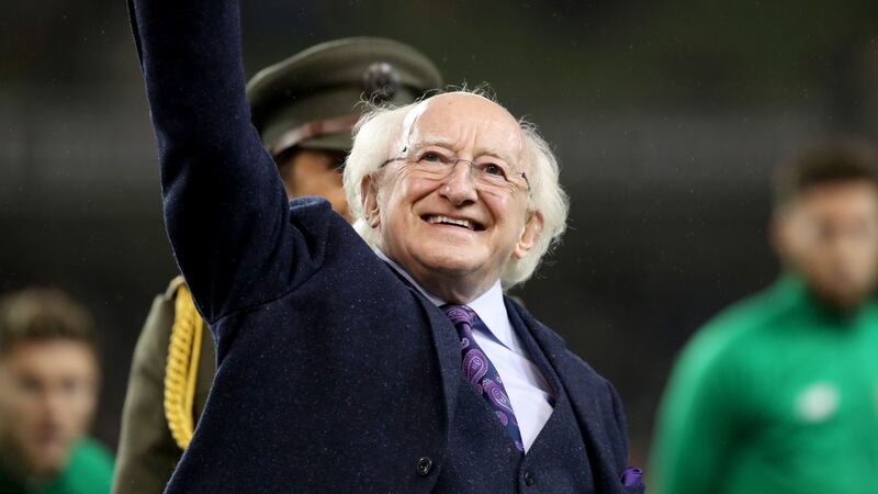 President  Michael D Higgins:  almost certain to be re-elected. Photograph: ©INPHO/Bryan Keane