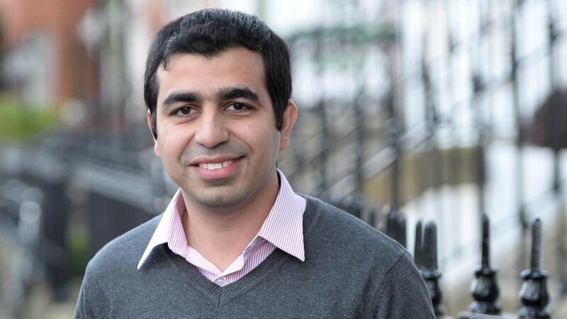 Dr Muhammad Shakeel Majeed of the Mater hospital, Dublin, at the Overseas Medics of Ireland meeting in Dublin. Photograph: Eric Luke