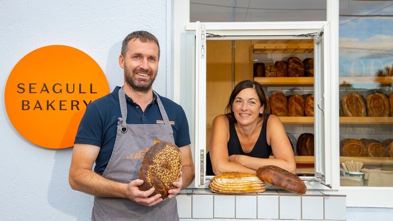 Sarah Richards and Conor Naughton of Seagull Bakery. Photograph: Patrick Browne