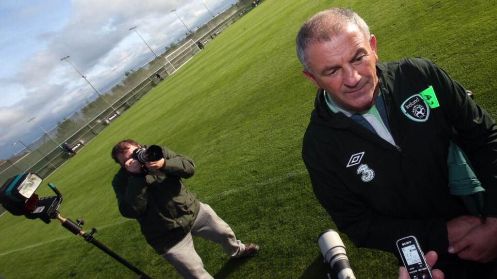 Interim Republic of Ireland manager Noel King said he is “clearer about the challenge of fitting everybody together”. Photograph: Inpho
