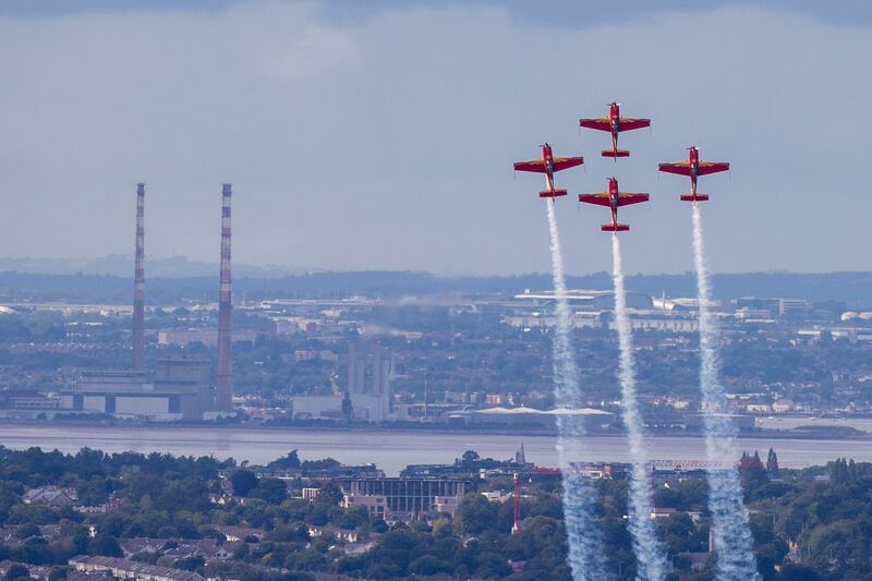 Bray Air Display: Royal Jordanian Falcons. Photograph: Tom Honan