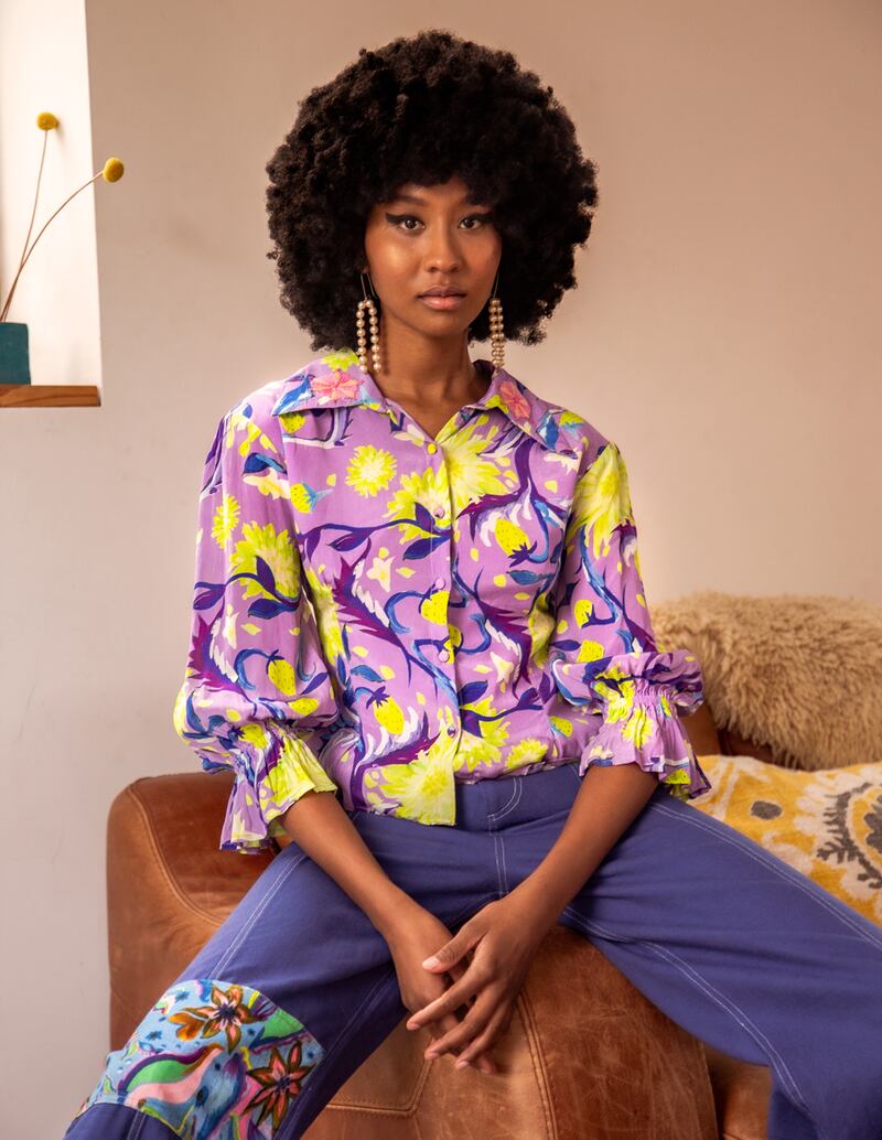 Ingrid blouse €225. Photograph: Mark Hill