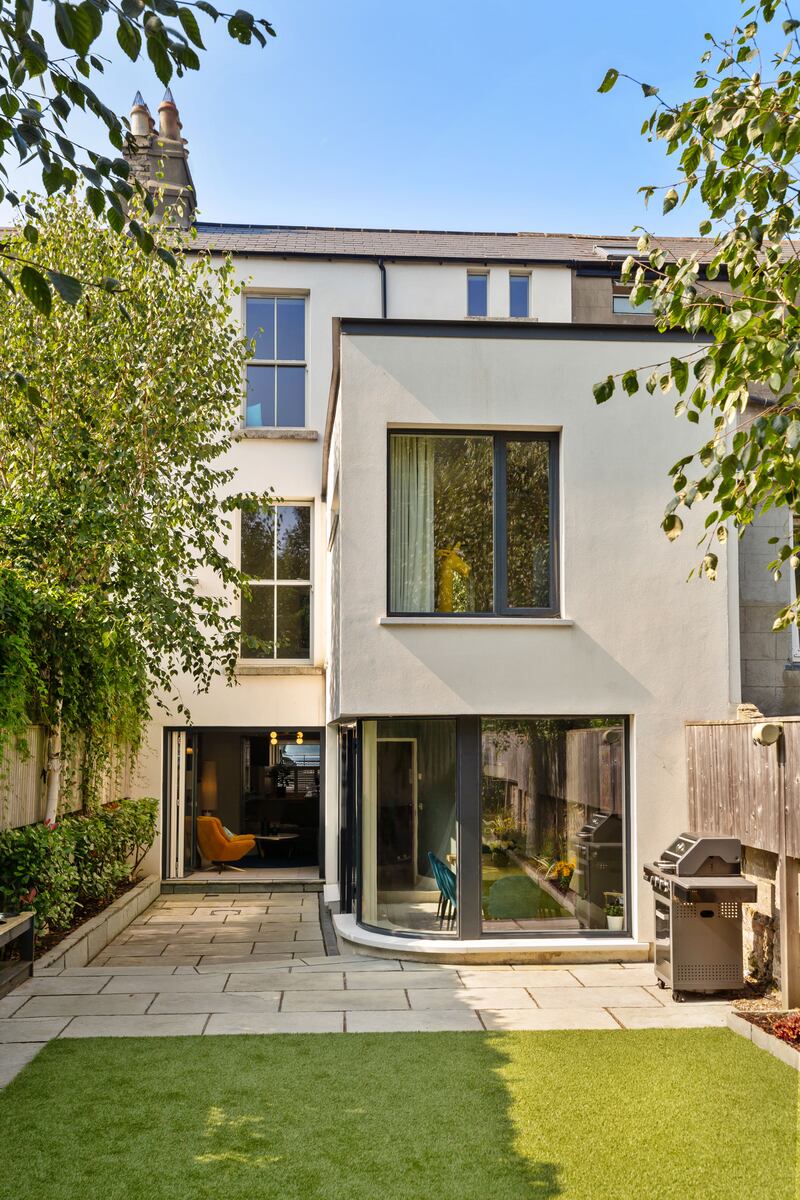 Rear of house