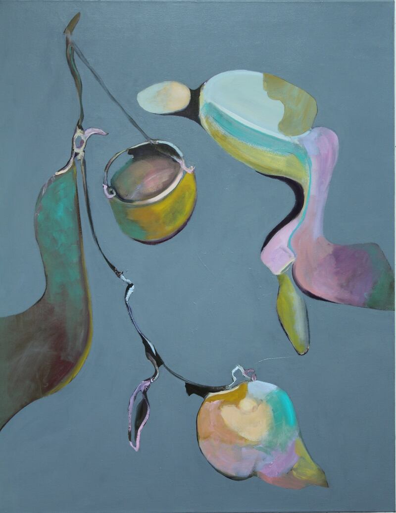 Judy Carroll Deeley, Plantationocene, Oil on canvas, 2019