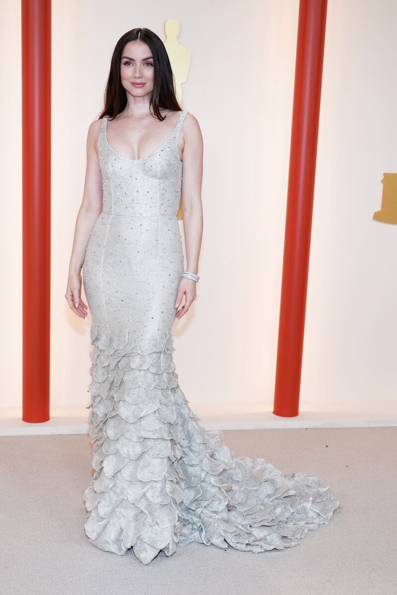 Oscars 2023: Ana de Armas. Photograph: Kevin Mazur/Getty