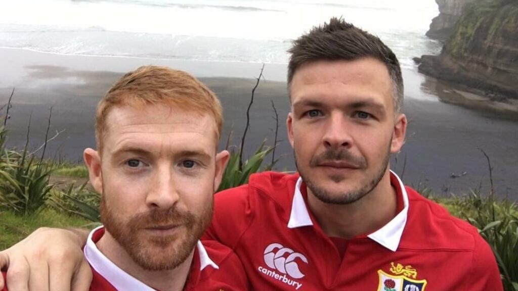 Will Magee (right) with his brother Mick: 'We hope we’re inspiring others to speak about their own journey, and confide in those around them.'