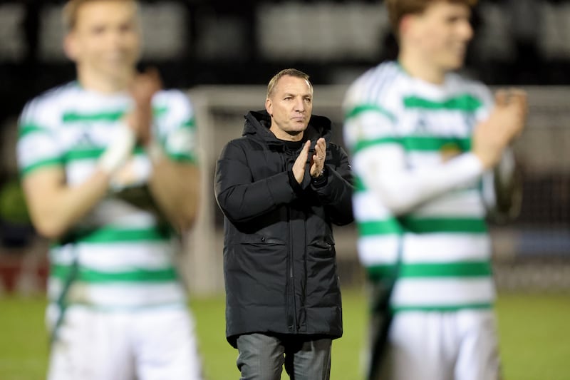 Celtic manager Brendan Rodgers says the match against Cork City will be an important part of his team's preseaon preparation. Photograph: Steve Welsh/PA Wire