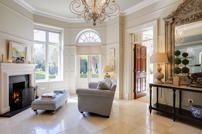 Living room off the kitchen