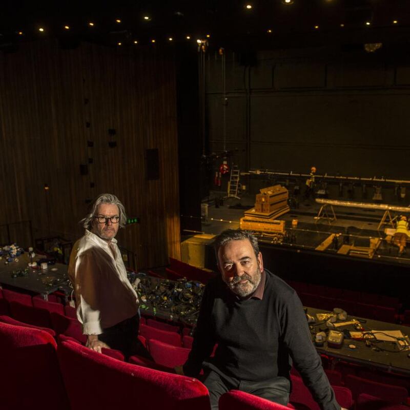 Abbey Theatre: codirectors Graham McLaren and Neil Murray. Photograph: Dara Mac Dónaill