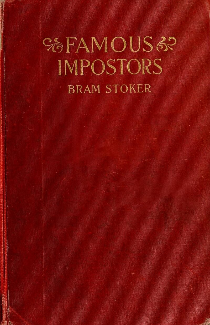Famous Impostors by Bram Stoker