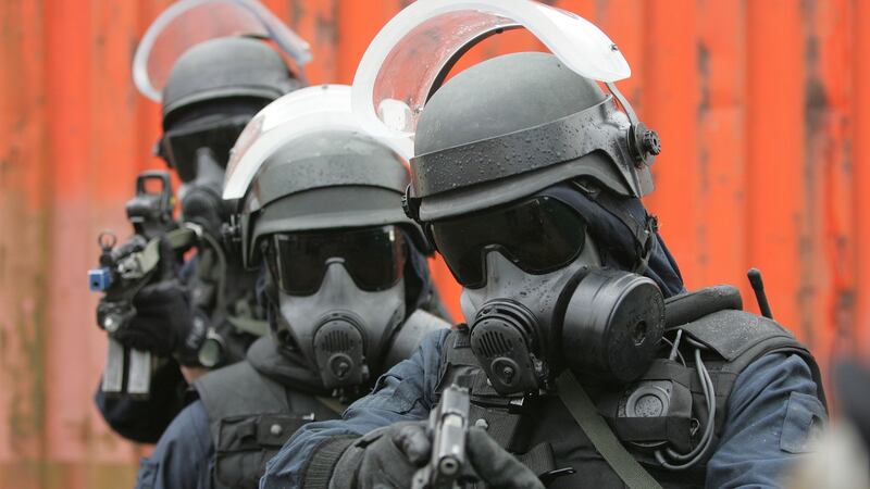 File image of members of the Army Ranger Wing during a training exercise at the Curragh Camp in Co Kildare. Photograph: Alan Betson