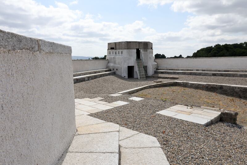The renovated exterior walls of the Magazine Fort. Photograph: Alan Betson/The Irish Times