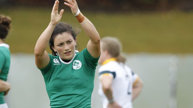 Mulhall applauds the fans after Ireland’s clash against South Africa in 2015. Photo: Colm O’Neill/Inpho