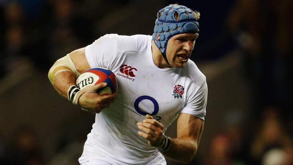 England and Wasps backrow James Haskell is set to miss between four and six months with a foot injury. Photograph: Tom Shaw/Getty Images