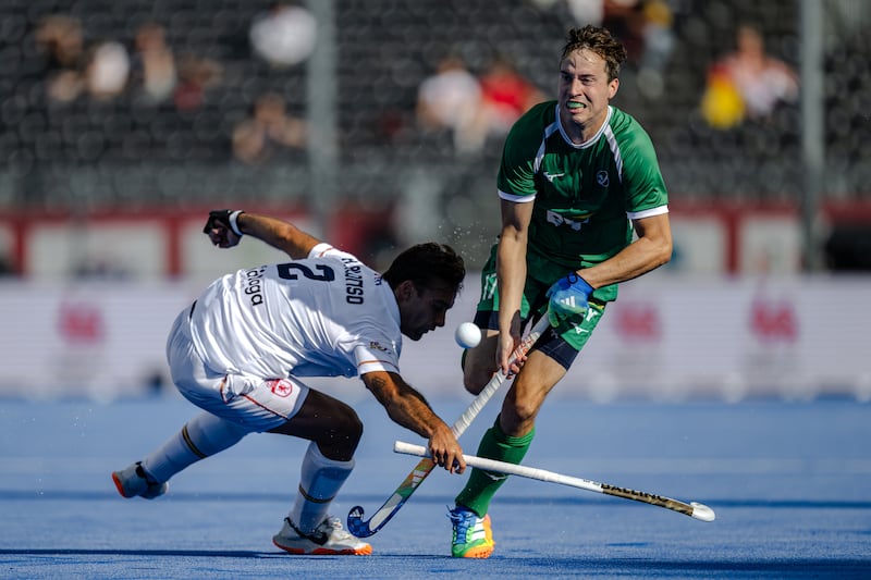 Ireland miss out on semi-final spot after Spain’s late show in men’s World Cup
