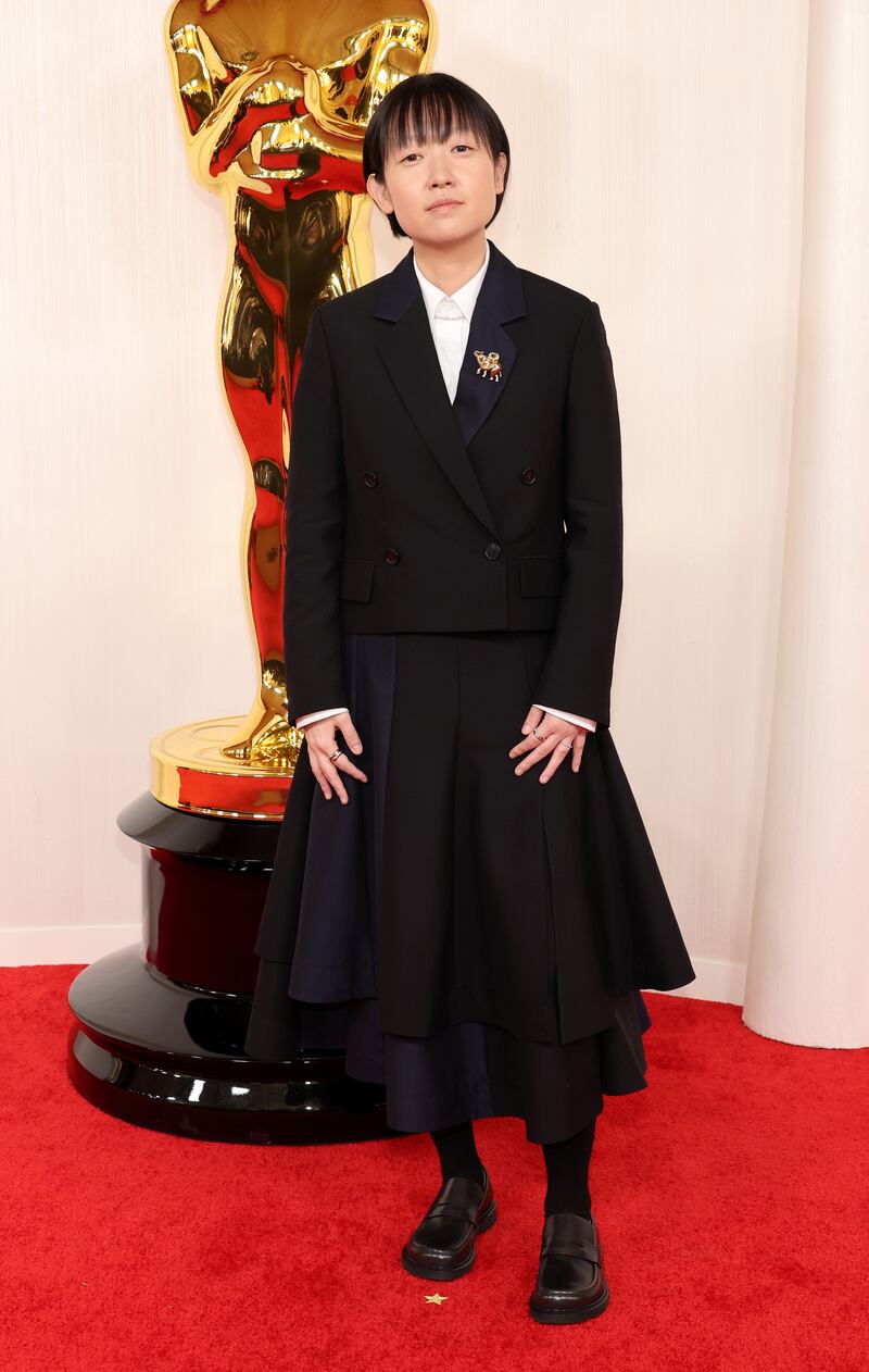 Celine Song. Photograph: Mike Coppola/Getty Images