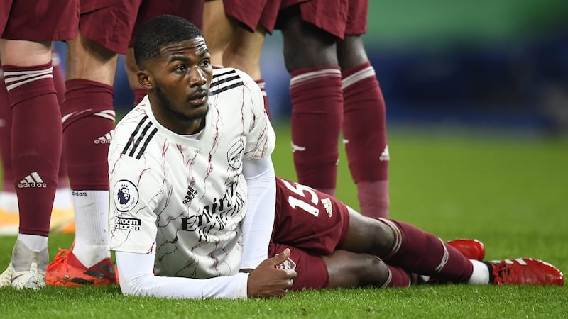 Ainsley Maitland-Niles is set to join West Brom on loan. Photograph: Peter Powell/Getty